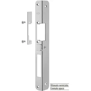 Incontro AGB modello OPERA-SICUREZZA SL 25x250 destro ala totale senza blocchetto per porta in acciaio finitura cromato opaco Compra Oggi Stesso