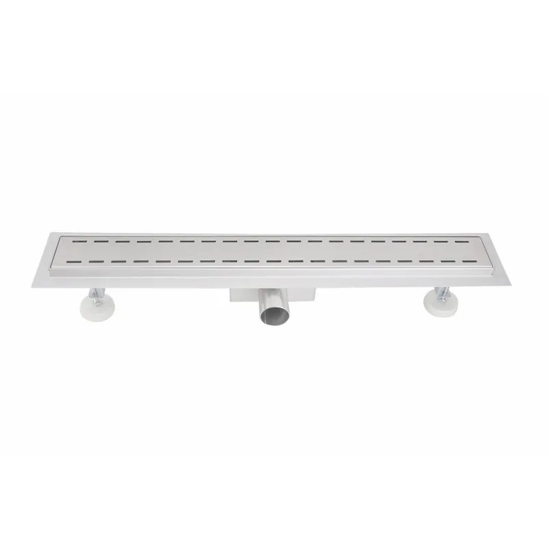 Canalina di scarico bagno con griglia con linee Offerta Speciale