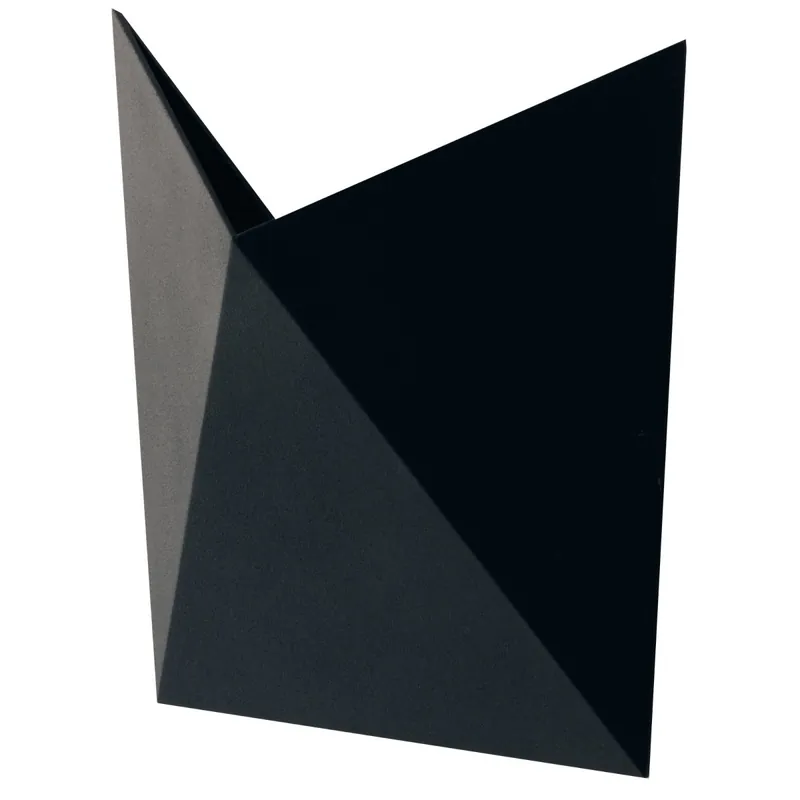 Ultimissimo Modello Applique da parete per esterno 7W a led nera Diamond