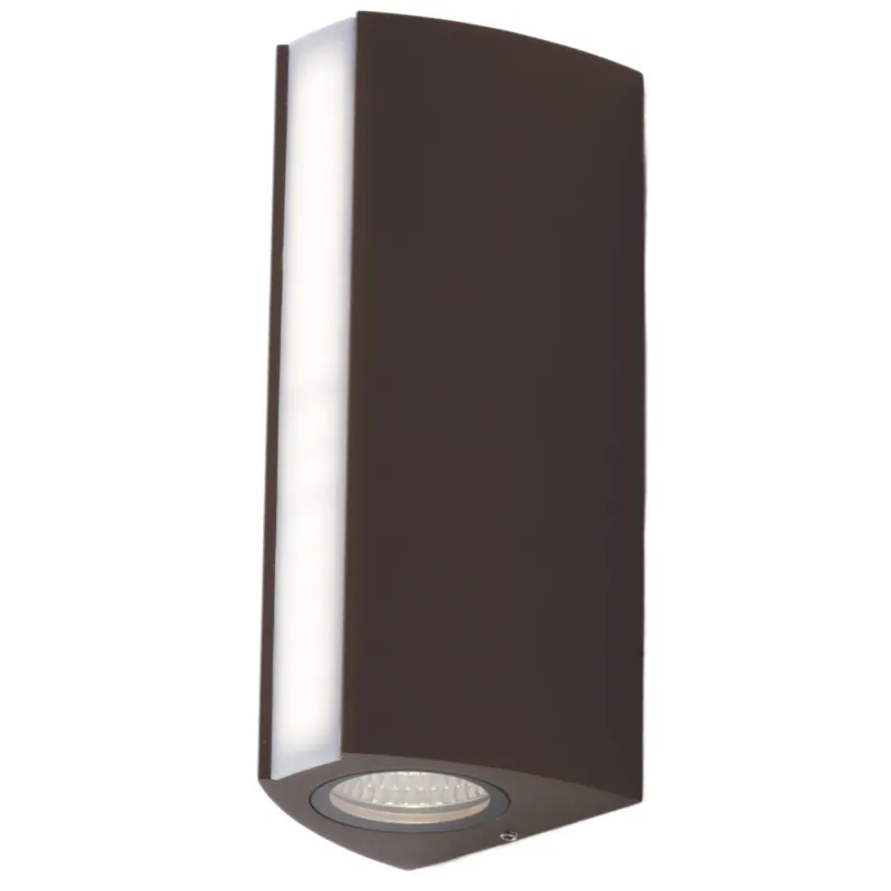 Offerta Speciale Applique da parete per esterno 14W a led a tripla emissione corten Omni
