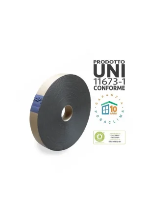 Vitoseal 100 Nastro in Schiuma di Pvc per Traverso Inferiore Rotolo da 20mt Posaclima Quantità Limitata