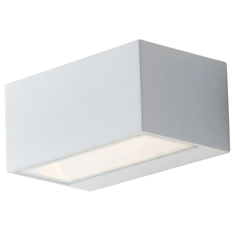 Applique da parete per esterno 12W a led a doppia emissione bianca Box Ultime Pezzi
