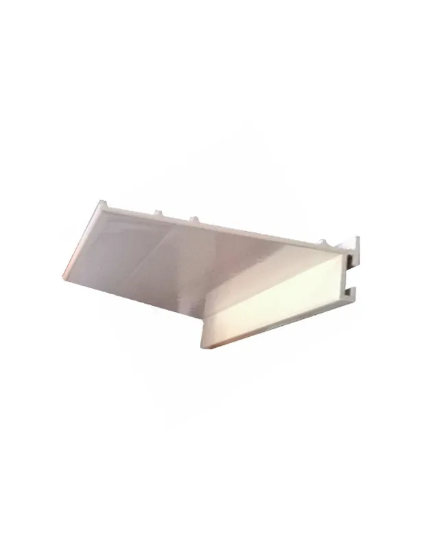 Offerta Portaspazzolino in Pvc Esterno Bianco da 3mt Conf. 10pz Posaclima