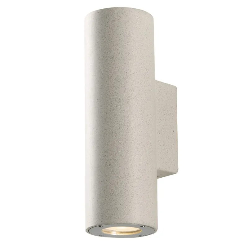 Applique da parete per esterno 2x35W GU10 a doppia emissione bianca Fripier Economico