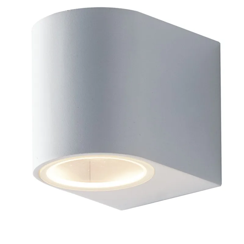 Offerta Del Giorno Applique da parete per esterno 35W GU10 bianco Simply