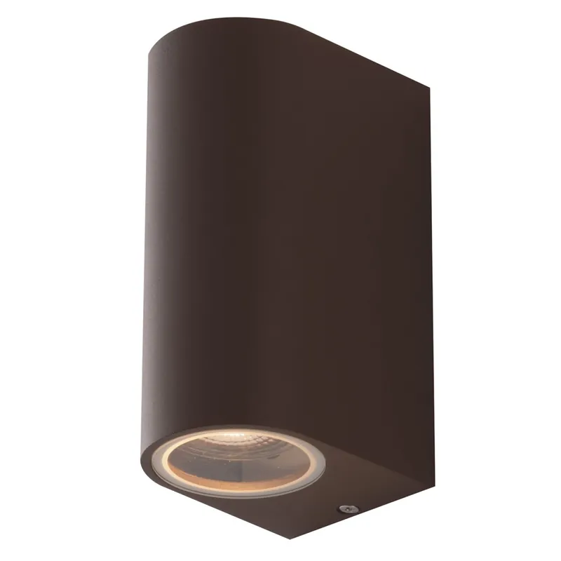 Prezzo Basso Applique da parete per esterno 2x35W GU10 a doppia emissione corten Simply