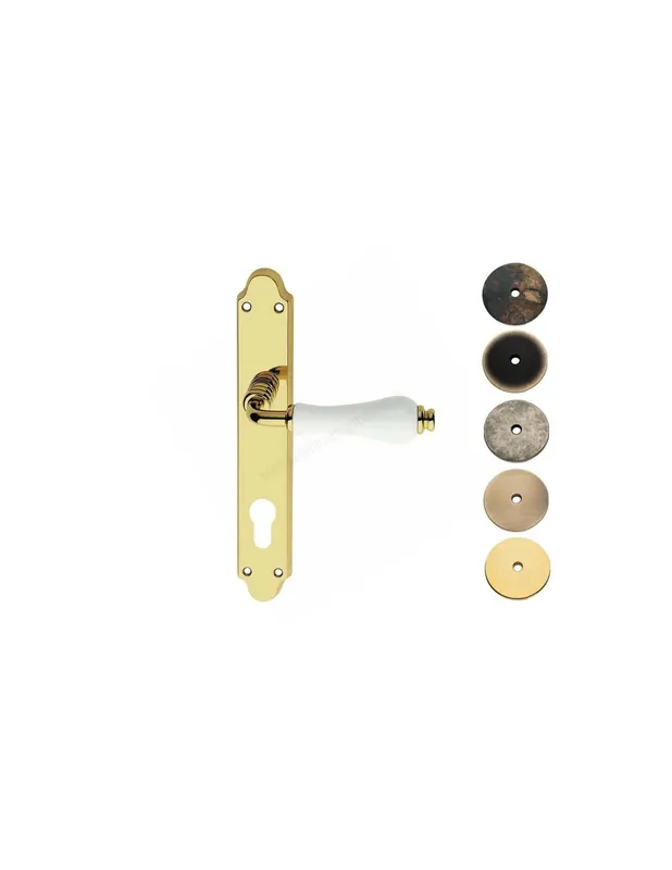 Acquista Ora Dalia Maniglia con Placca per Porte Interne Linea Calì