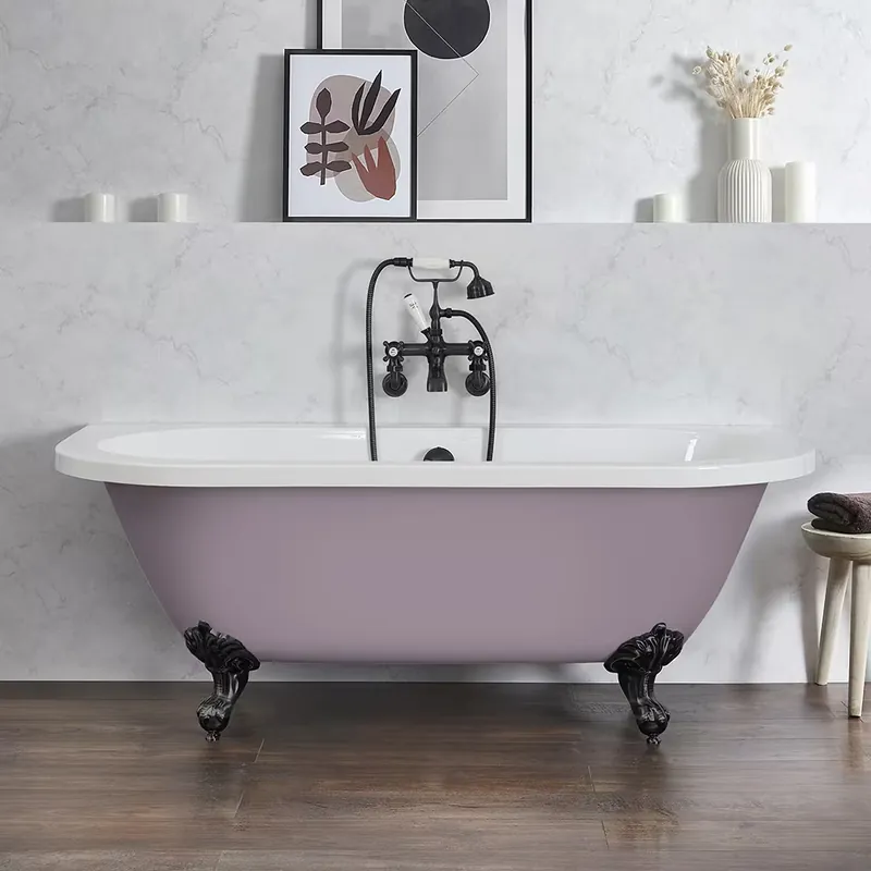 Vasca da Bagno Tradizionale Freestanding - 1685 mm x 780 mm - Scelta della Finitura della Vasca e dei Piedini - Richmond Bestseller