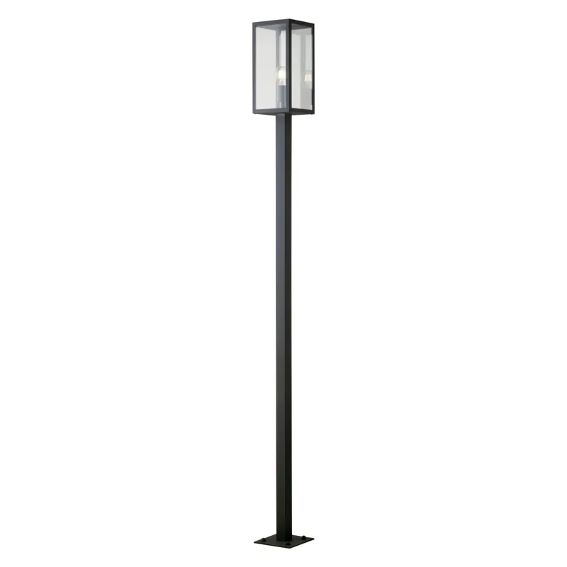 Scelto Dai Clienti Palo luce per esterno 60W E27 antracite Gastly