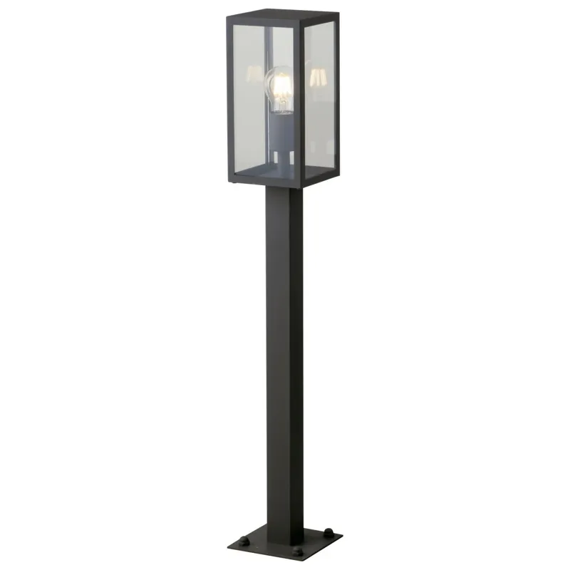Paletto luce da esterno 60W E27 antracite Gastly Miglior Prezzo