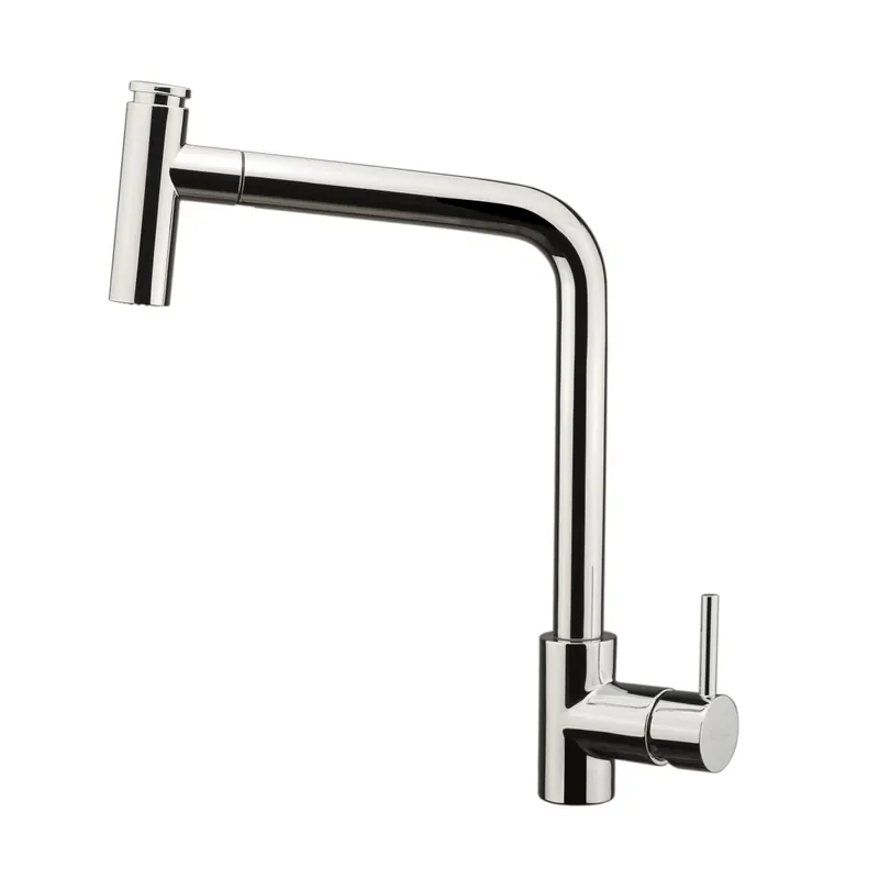 Consegna Rapida Rubinetto miscelatore da cucina cromato Metropolitan