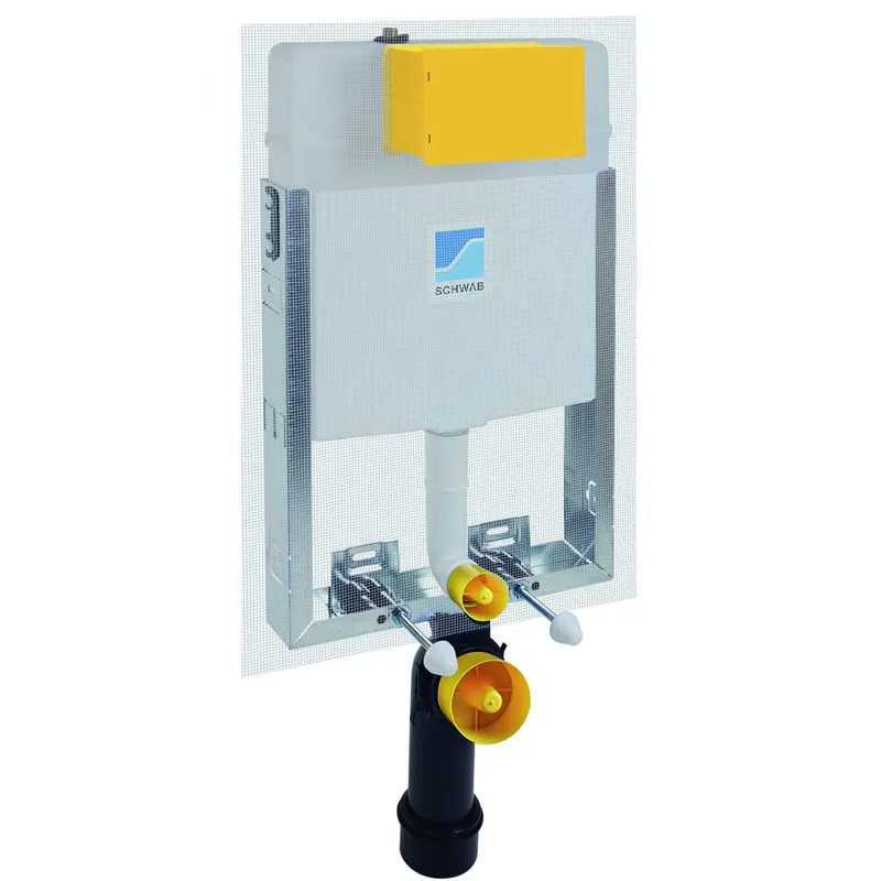Offerta Limitata Cassetta incasso per wc sospesi e pareti in muratura Schwab SET WC 199