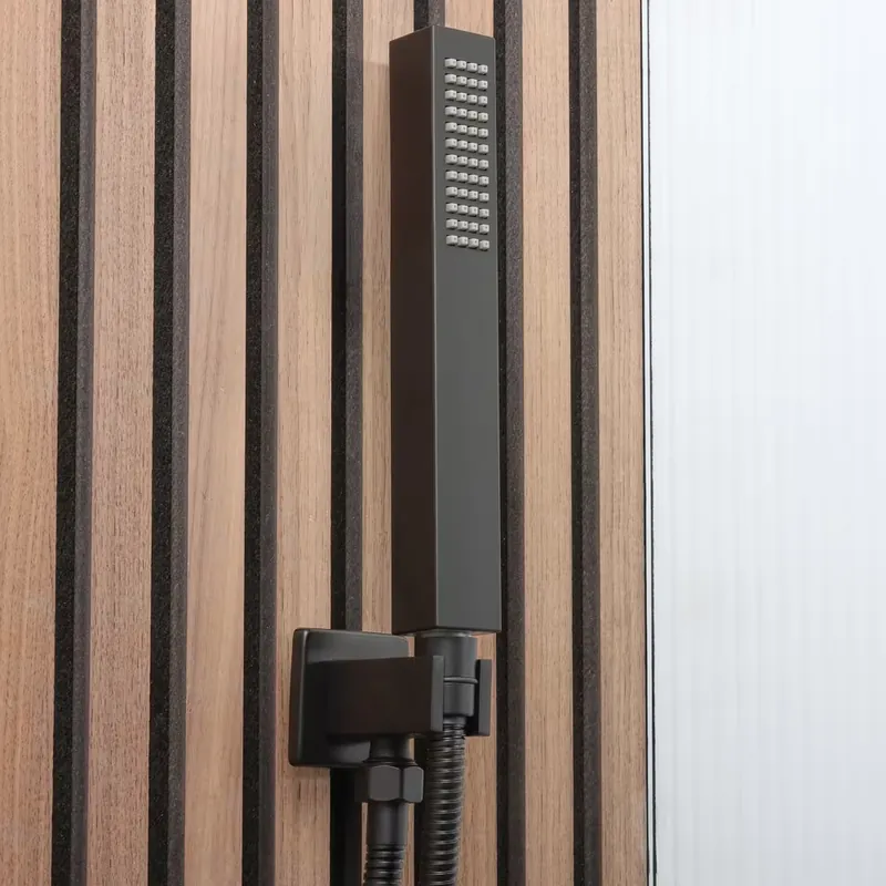 Kit Doccetta con Supporto Murale - Nero - Preto Compra Online