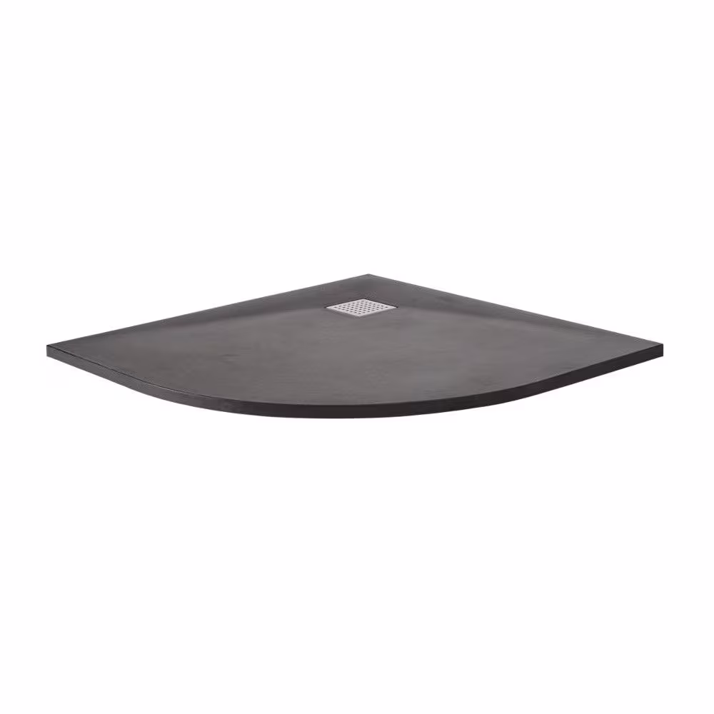 Piatto Doccia Angolare Effetto Ardesia - 900mm - Scelta di Finiture - Rockwell Subito Disponibile