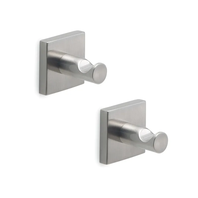 Scelto Dai Clienti Appendiabiti Set da 2 Pezzi Candy Acciaio Spazzolato Fuji Gedy