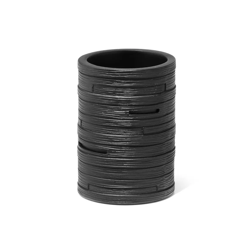 Portaspazzolini Alin Nero Design Raffinato Miglior Prezzo