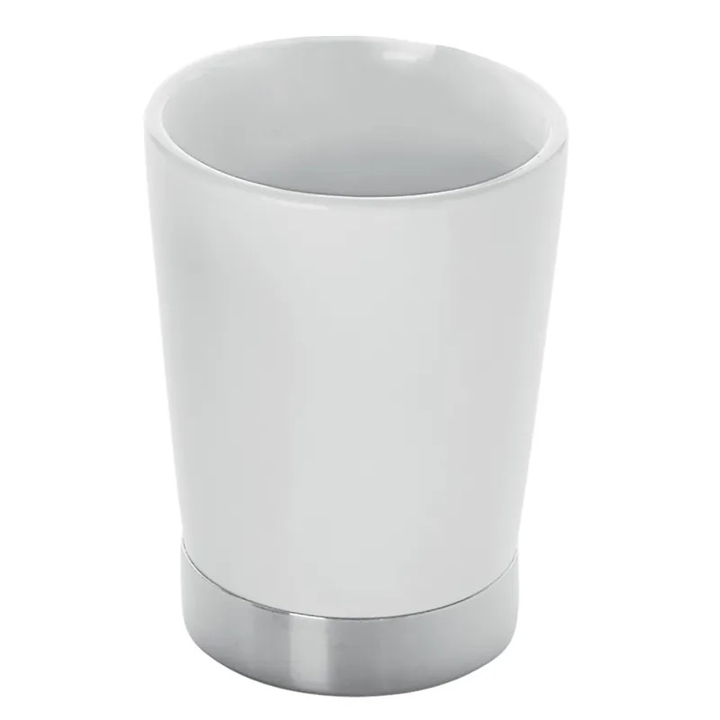 Promozione Portaspazzolini Gedi Bianco Ordine e Design in Bagno Completa il Set