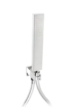 Doccetta quadrata con presa acqua in acciaio inox METAFORM Ultima Occasione
