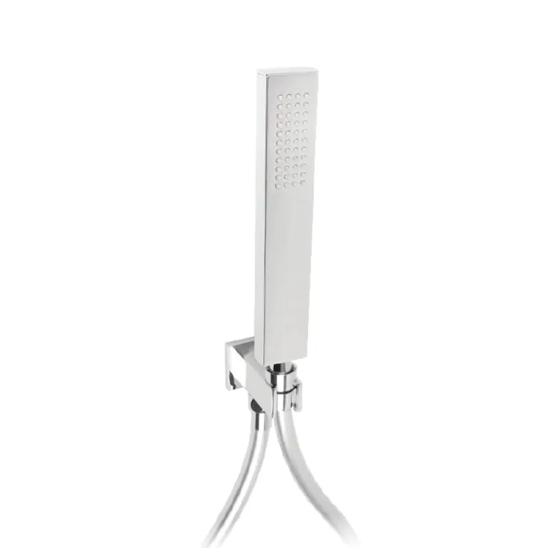 Doccetta quadrata con presa acqua in acciaio inox METAFORM Ultima Occasione