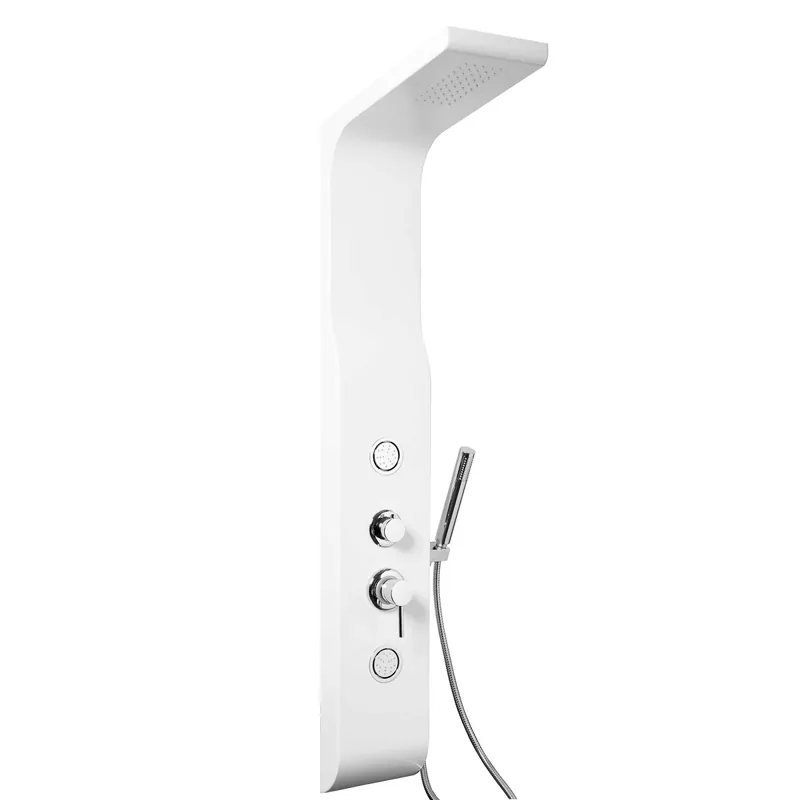 Colonna Doccia Idromassaggio in ABS colore Bianco EASY Novità