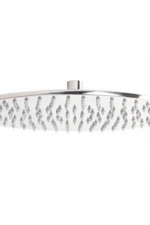 Soffione Doccia Rotondo Cromato in Acciaio Inox ø 25 SEVEN Super Prezzo