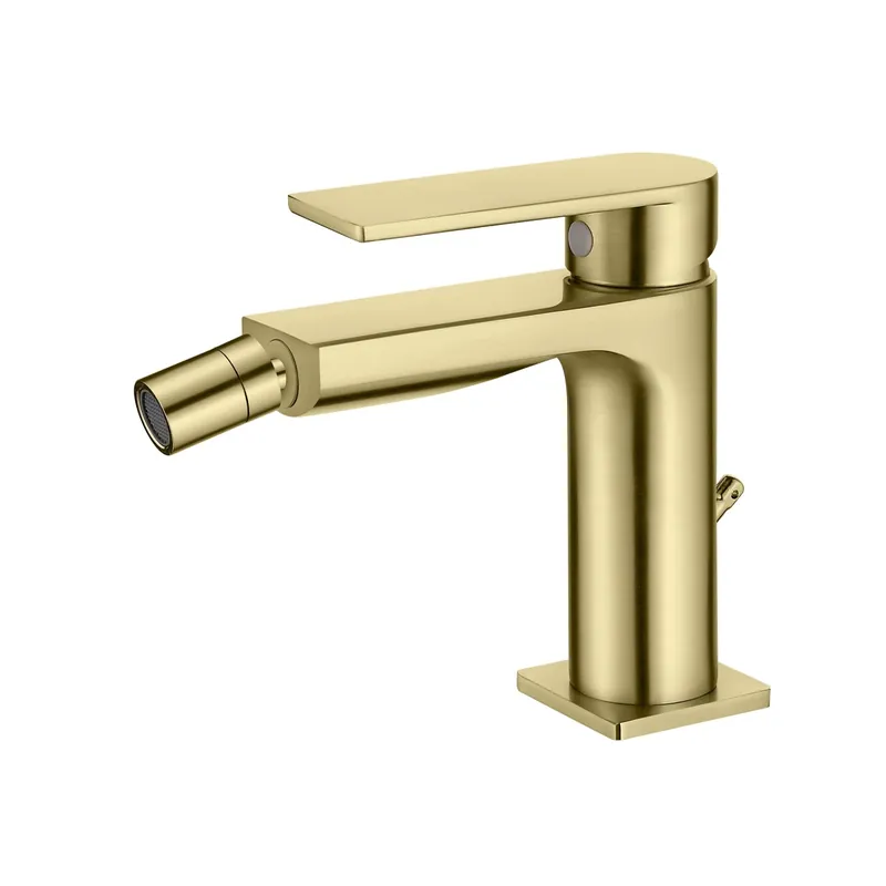 Miscelatore bidet oro spazzolato finitura pvd ALPHA Prezzo Di Fabbrica
