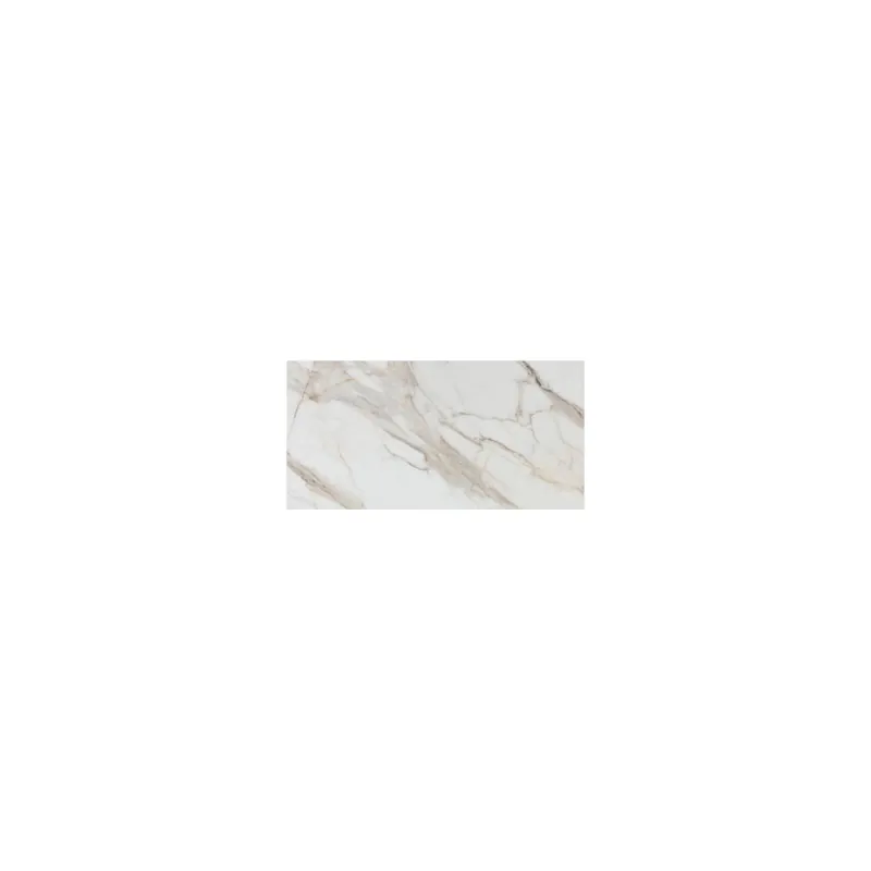 Piastrella in gress porcellanato Calacatta Gold White Lucido 60x120 Offerta Speciale