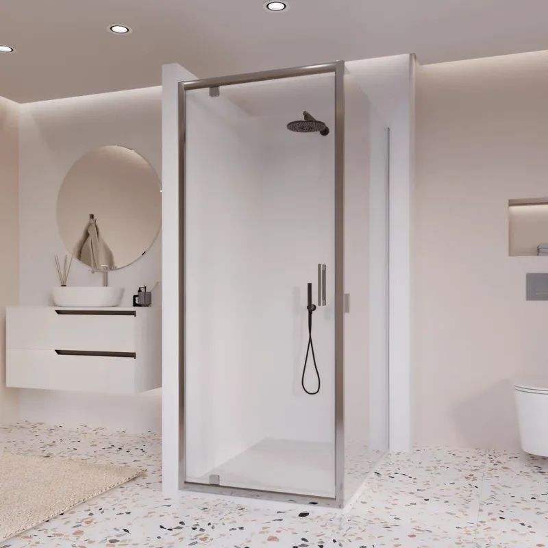 Prezzo Scontato Box doccia 2 lati porta battente trasparente h195 Adele