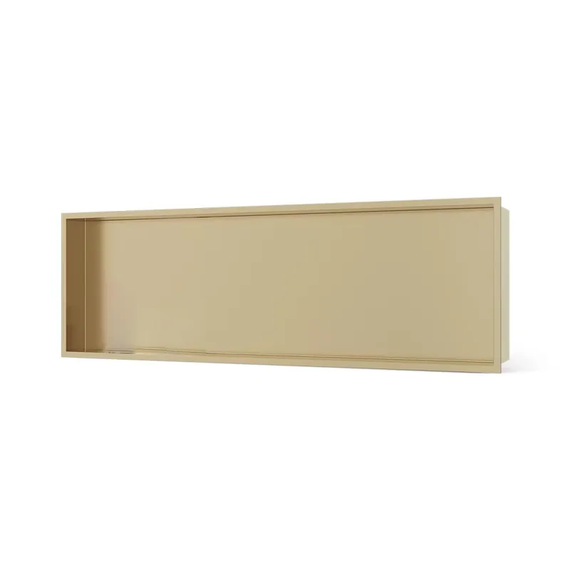 Nicchia doccia incasso 60x30 prondità 8cm Oro spazzolato GLAMOUR Bestseller