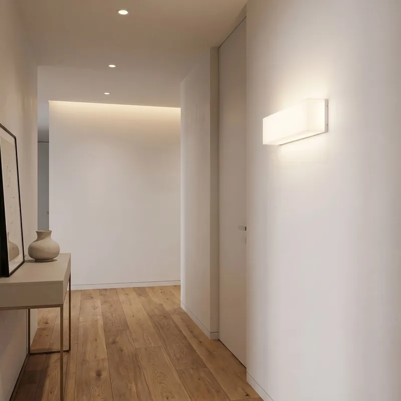 Plafoniera LED multiuso rettangolare bianca disponibile in misura 20 o 30 Esclusivo