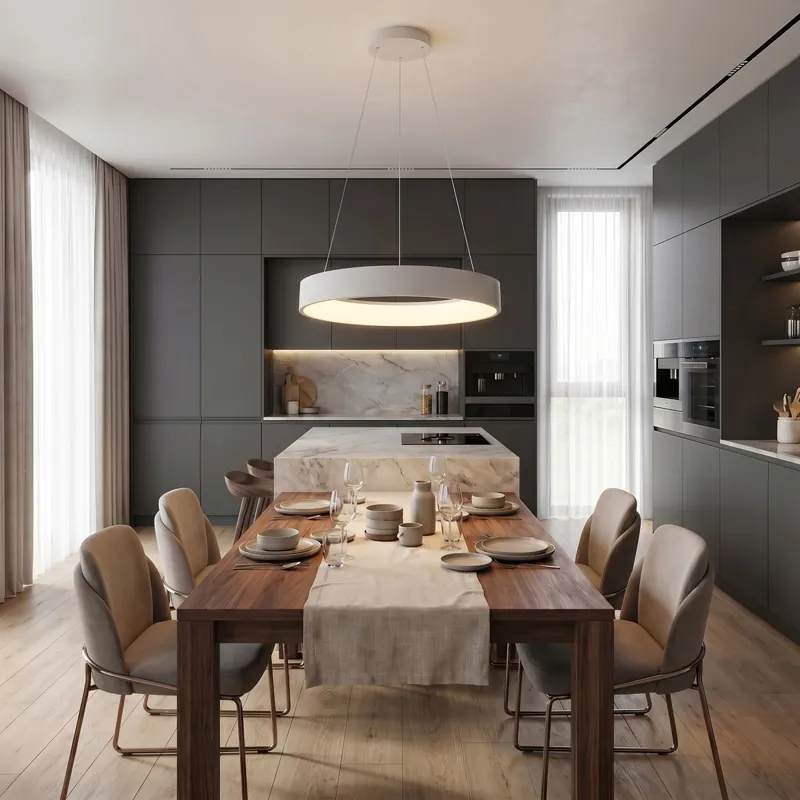 Lampadario a sospensione LED moderno 8000 lumen di potenza in 3 varianti Bestseller