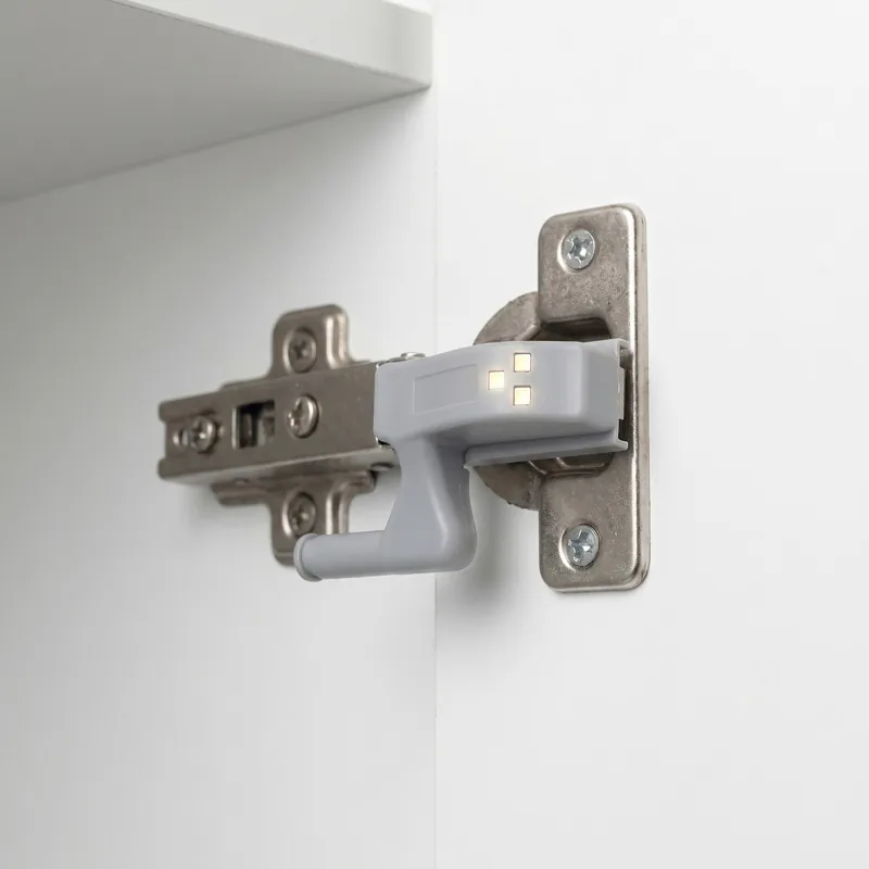 Spedito Oggi Accessorio copricerniera LED grigio per mobili da interno