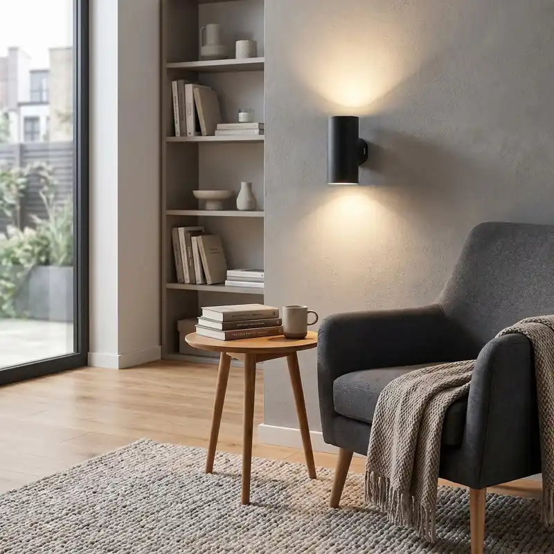 Soddisfatti O Rimborsati Applique Moderna LED Bi-Emissione Moderna in Bianco o Nero