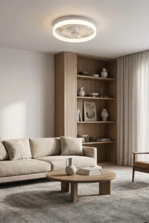 A Buon Prezzo Plafoniera Moderna LED 30W con Ventilatore