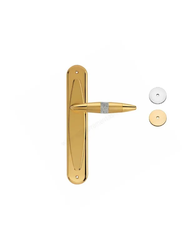 Ultime Pezzi Havana Mesh Maniglia con Placca per Porte Interne Linea Calì