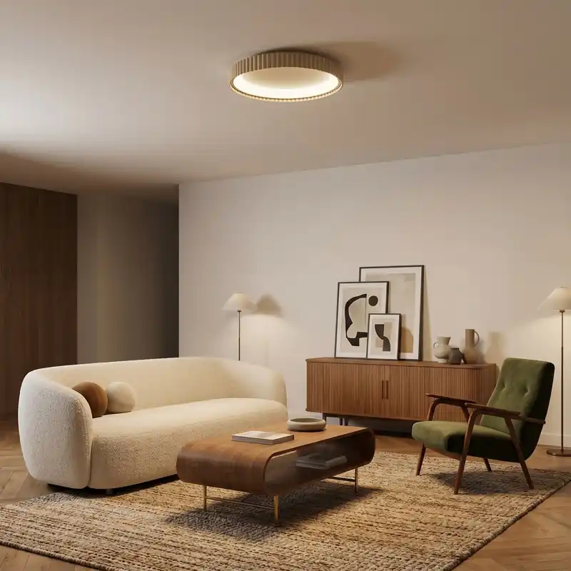 Plafoniera LED Disponibile in 3 varianti Design Ultra-Slim Luce Regolabile (CCT) Popolare