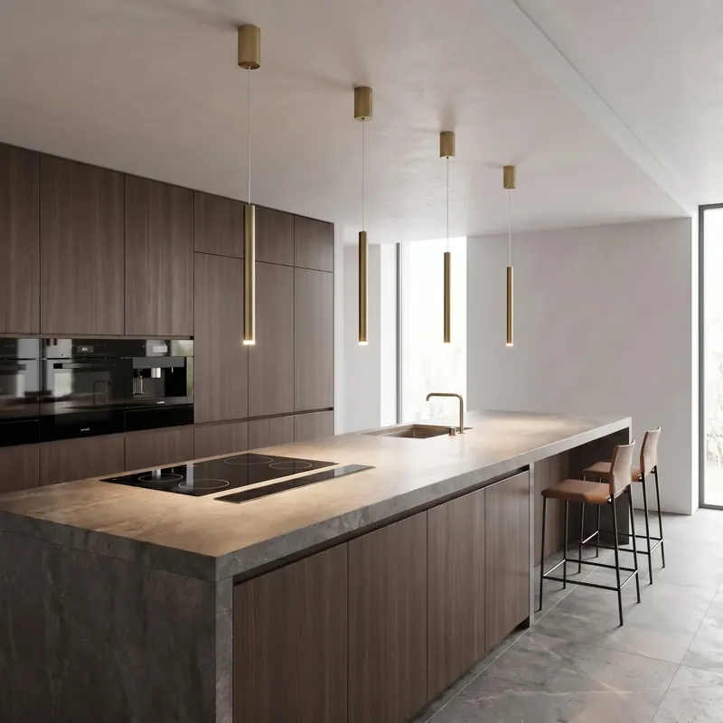 Non Perdere Lampada a sospensione cilindrica Disponibile in 3 varianti 5W Pendente moderno slim