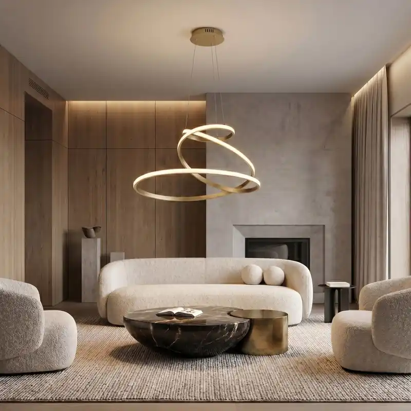 Occasione Lampadario LED moderno in 3 varianti 8000 Lumen Per grandi ambienti e loft