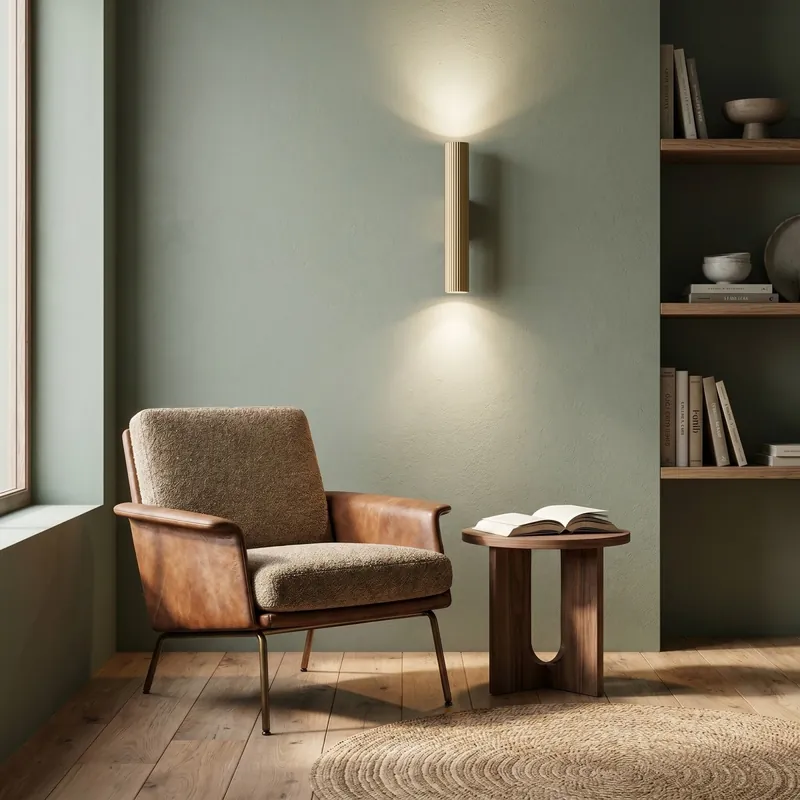 Applique Moderna Biemissione Slim 2xGU10 Oro Nero o Bianco Offerta Del Giorno