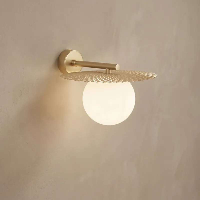 Applique Moderna Elegante da Parete in Oro o Nero G9 Più Venduto