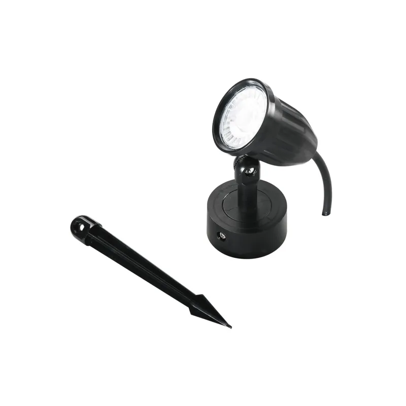 PROIETTORE LED PEG NERO 9W 900LM 3000K 5,3X11,9X6,53CM Popolare
