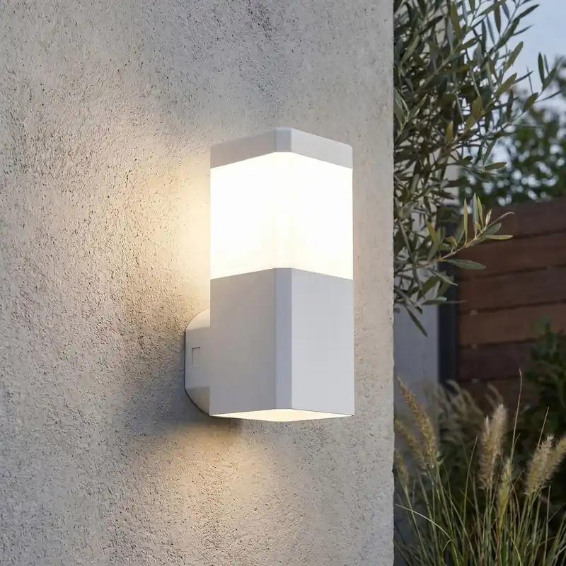Applique Moderna da Esterno in Bianco o Nero GU10 Subito Disponibile