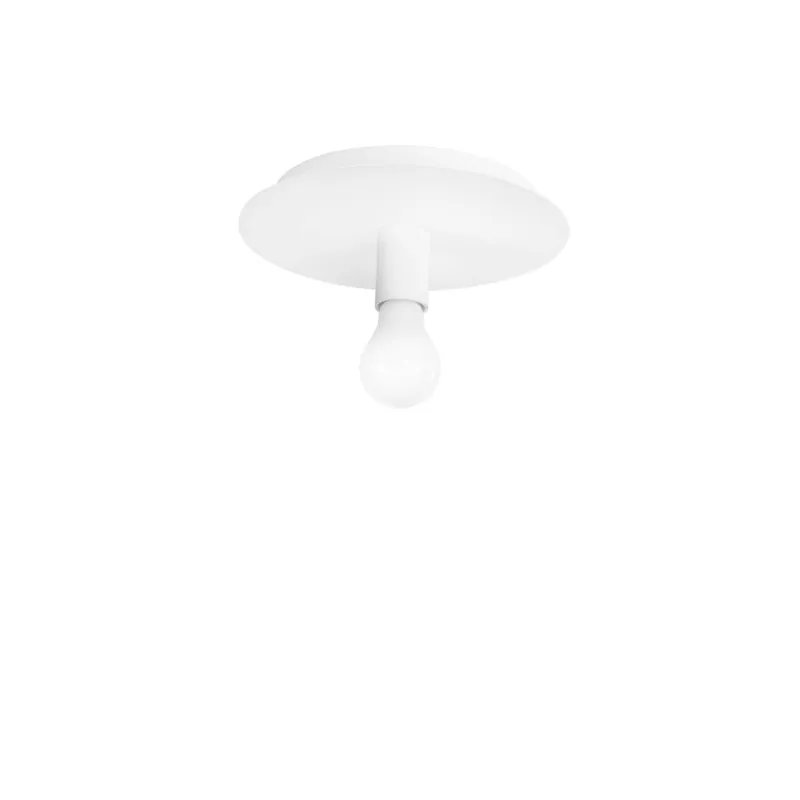 Pagamento Sicuro PLAFONIERA STRIKE BIANCA 1XE27 25X25X86CM