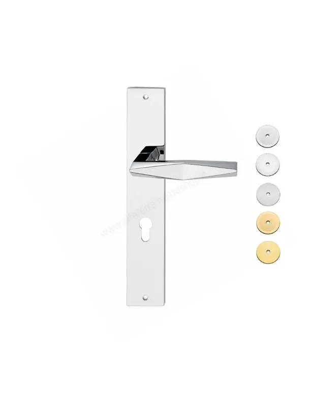 Prisma Maniglia con Placca per Porte Interne Linea Calì Compra Oggi Stesso