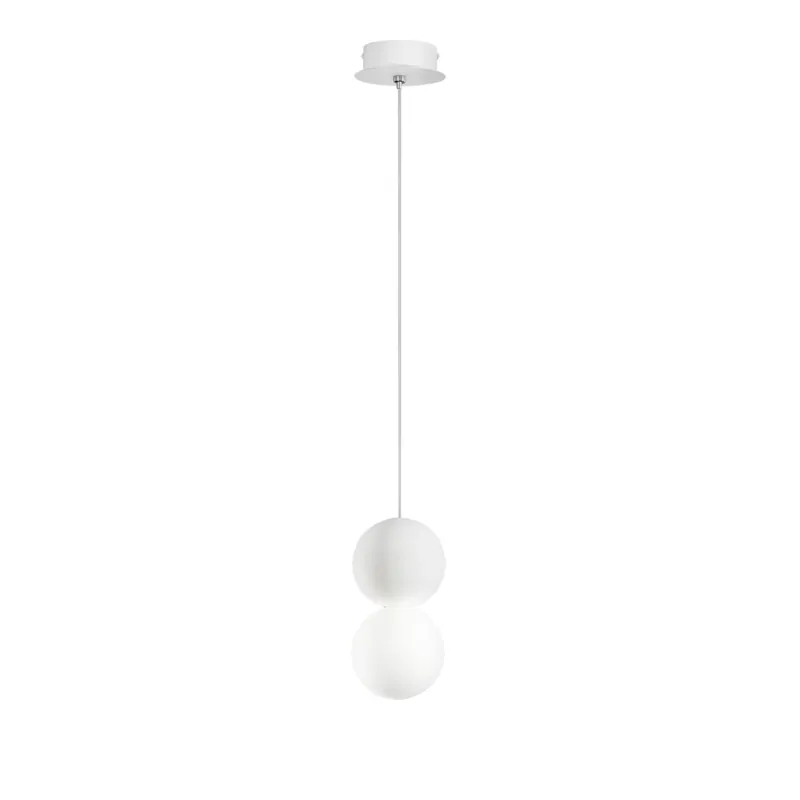SOSPENSIONE KISS SFERICA BIANCA 1XGU9 10X120CM Prezzo Conveniente