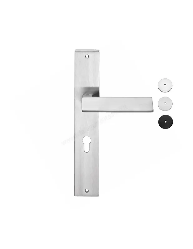 Riflesso Maniglia con Placca per Porte Interne Linea Calì Prezzo Di Fabbrica