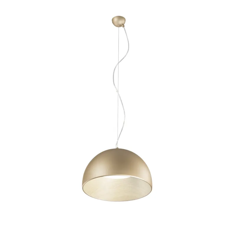 Prezzo Basso SOSPENSIONE LED COCO ORO 30W 3300LM CCT 35X181CM