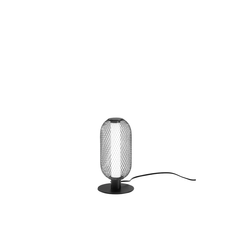 Nuova Collezione LUME LED INKAS NERO IN METALLO 11W 1260LM CCT 3000/3500/4000K 29X16X16CM