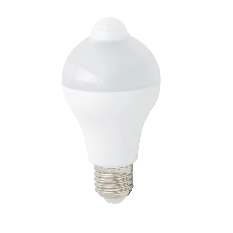 LAMPADINA LED CON SENSORE DI MOVIMENTO E27 12W 1100LM 4000K 150° 60X126mm 15000h CRI80 Promozione Esclusiva
