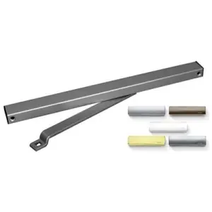 Braccio slitta GEZE per chiudiporta aereo modello TS1500 G per porta in finitura bianco RAL9016 Saldi